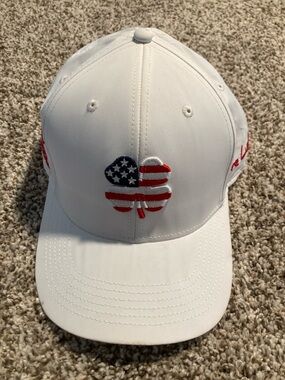 Black Clover White Baseball Cap with Embroidery (Item No. B31)